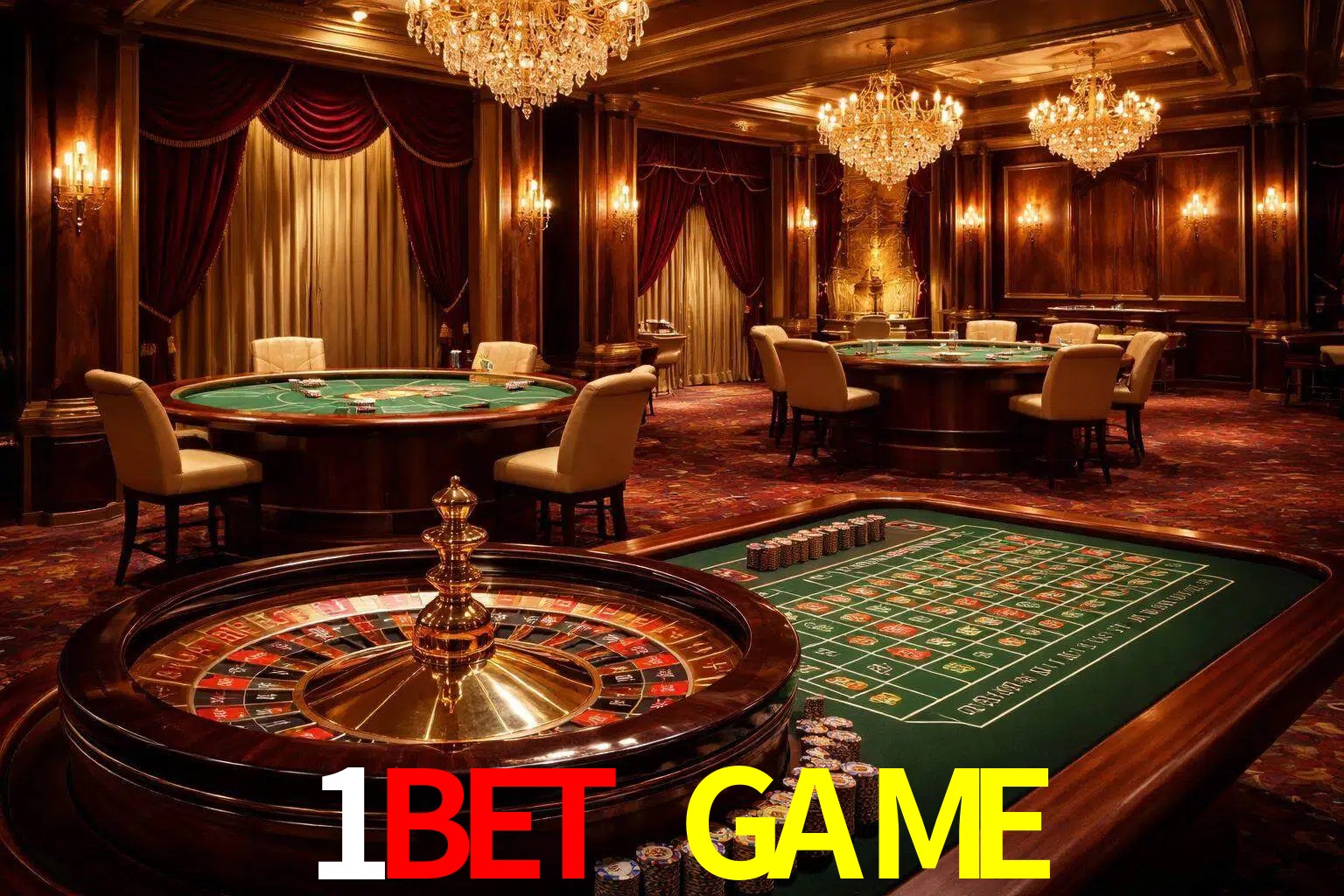 Una escena premium de mesa de casino en vivo con cartas, elementos de ruleta y un ambiente pulido de estudio de transmisión.